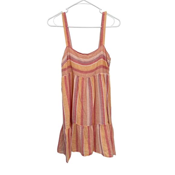 Rails Sadie Dress Azalea Stripe Orange Size Small - Picture 1 of 11